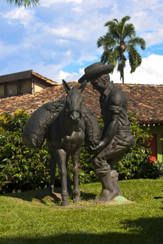 Monumento a la Cosecha, Parque Nacional del Cafe, ...