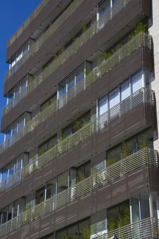 Detalle de un Edificio, Bogota, Cundinamarca, Colo...