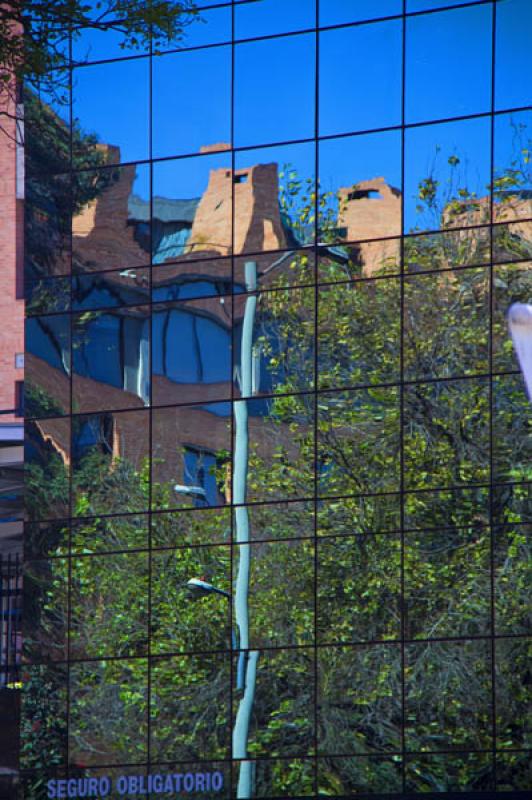 Detalle de un Edificio, Bogota, Cundinamarca, Colo...