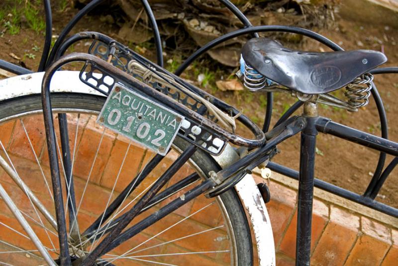 Detalle de un Bicicleta, Aquitania, Boyaca, Tunja,...