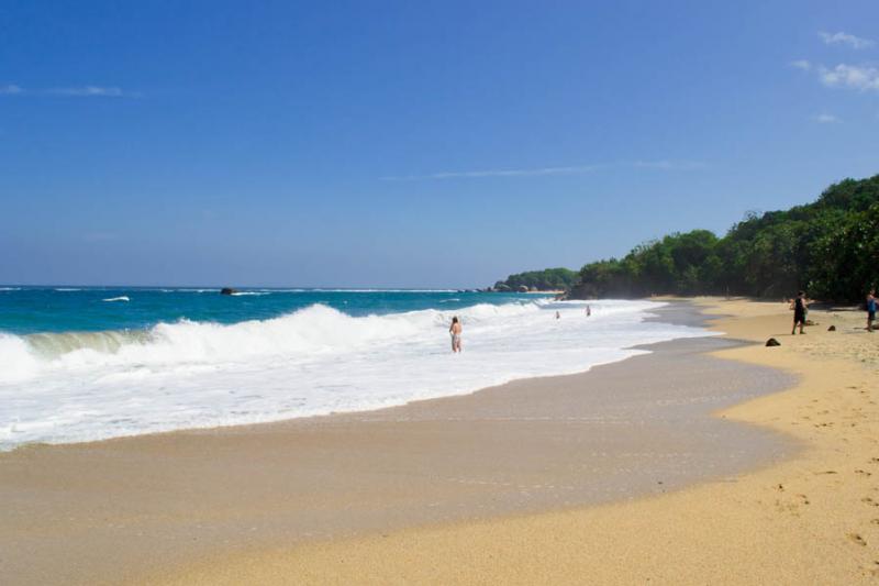 Playa Boca del Saco, Parque Nacional Natural Tayro...