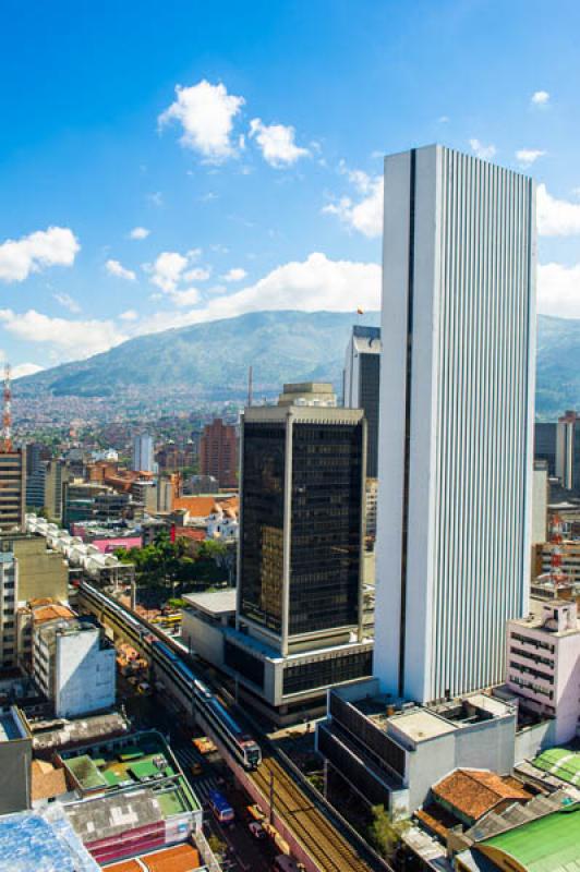 Panoramica de la Ciudad de Medellin, Antioquia, Co...