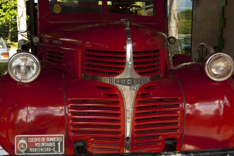 Camion de Bomberos, Parque Nacional del Cafe, Mont...