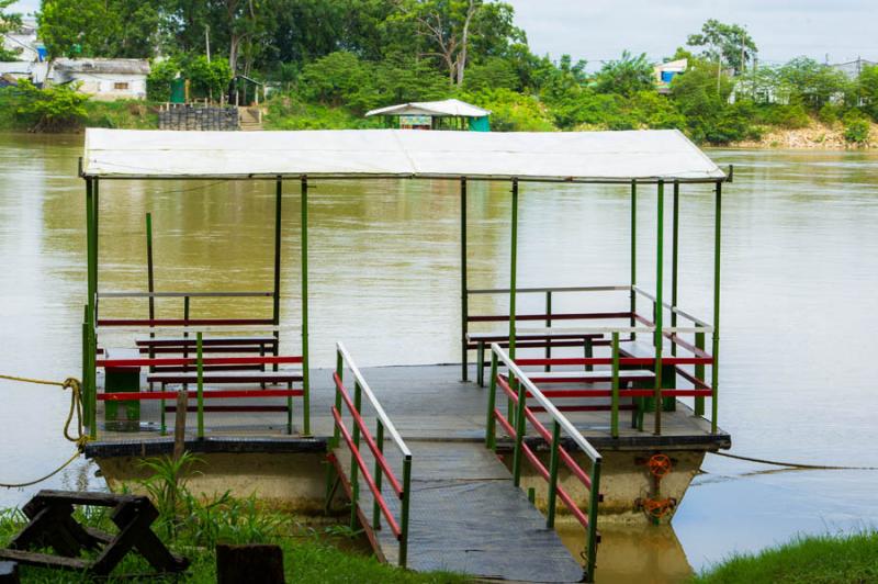 Planchon en el Rio Sinu, Monteria, Cordoba, Colomb...