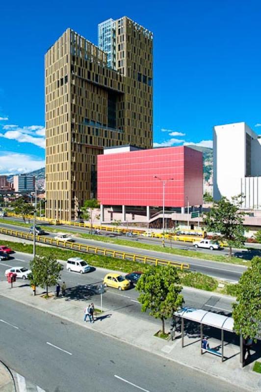 Plaza de La Libertad, Medellin, Antioquia, Colombi...