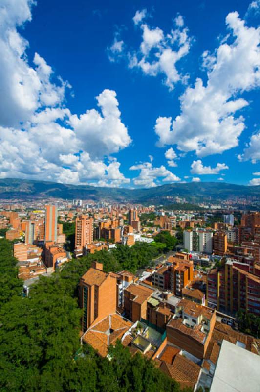 Panoramica de la Ciudad de Medellin, Antioquia, Co...