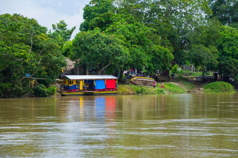 Planchon en el Rio Sinu, Monteria, Cordoba, Colomb...