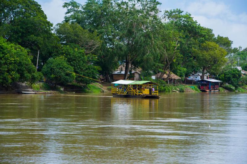 Planchon en el Rio Sinu, Monteria, Cordoba, Colomb...