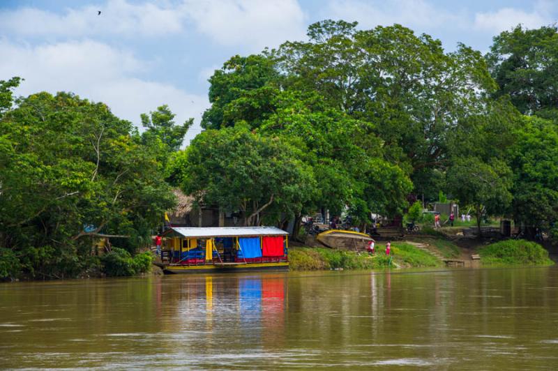 Planchon en el Rio Sinu, Monteria, Cordoba, Colomb...