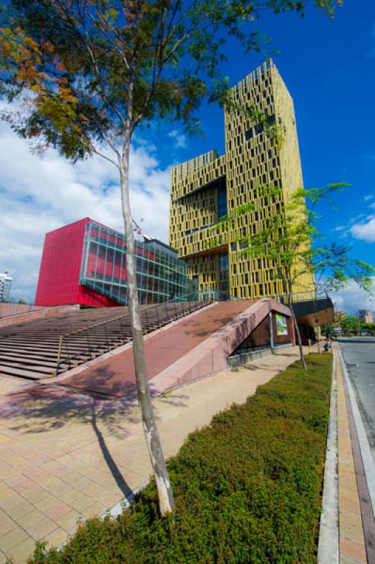 Plaza de La Libertad, Medellin, Antioquia, Colombi...