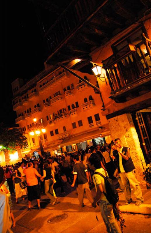 Plaza Santo Domingo, Cartagena, Bolivar, Colombia