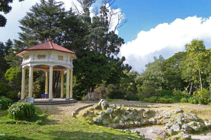 Parque de Tunja, Boyaca, Colombia