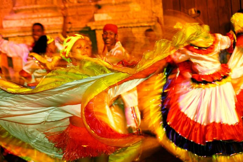 Grupo Folclorico, Cartagena, Bolivar, Colombia