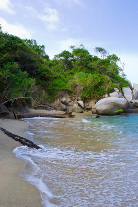 Playa Nudista, Parque Nacional Natural Tayrona, Sa...