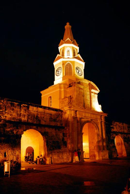 La Torre del Reloj, Cartagena, Bolivar, Colombia