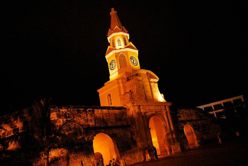 La Torre del Reloj, Cartagena, Bolivar, Colombia