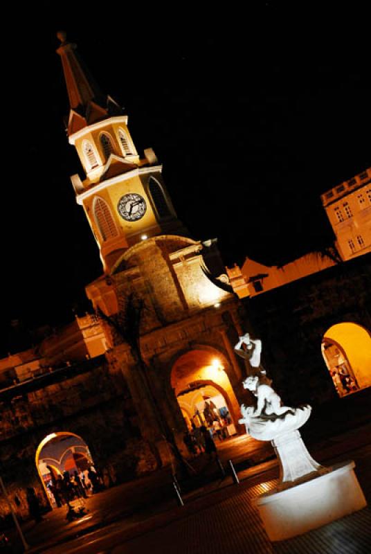 La Torre del Reloj, Cartagena, Bolivar, Colombia