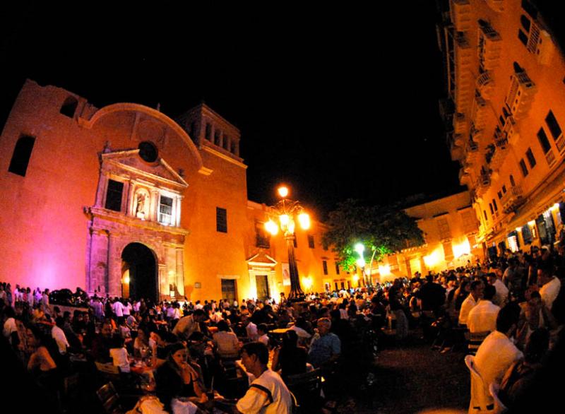 Iglesia Santo Domingo, Cartagena, Bolivar, Colombi...