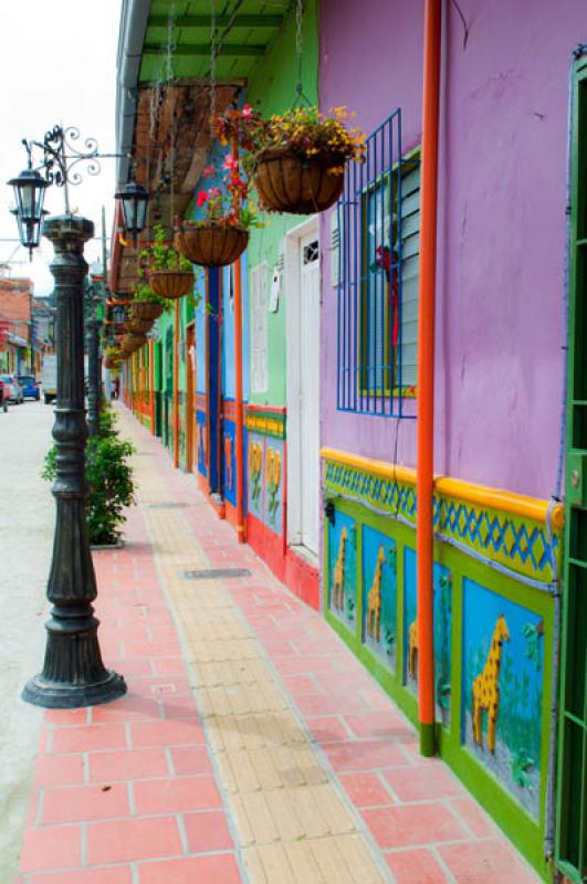 Arquitectura Tradicional, Guatape, Antioquia, Orie...