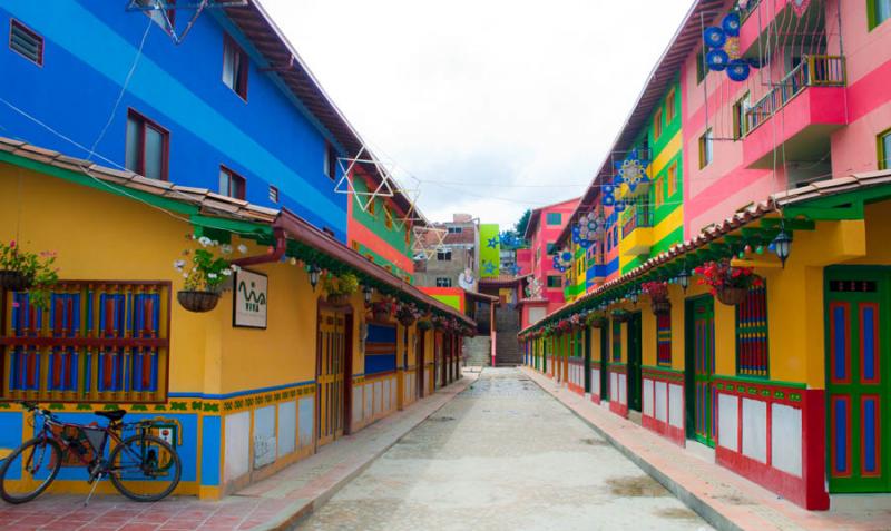 Arquitectura Tradicional, Guatape, Antioquia, Orie...