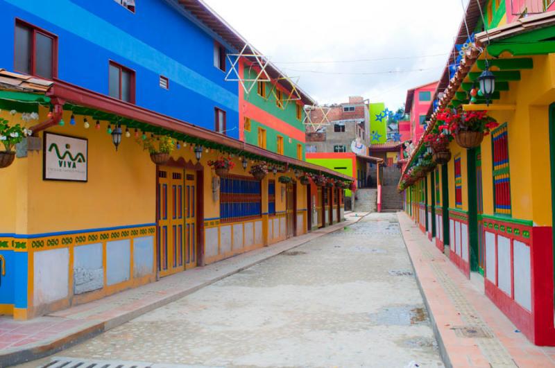 Arquitectura Tradicional, Guatape, Antioquia, Orie...