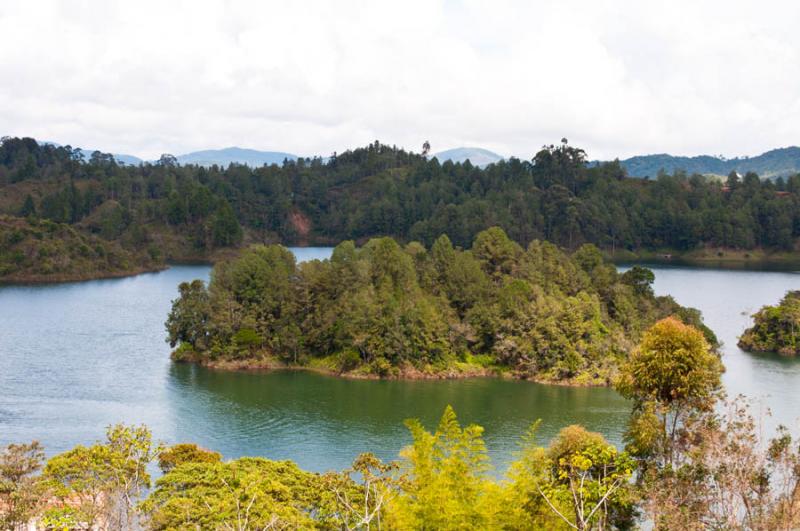 Embalse de Guatape, Guatape, El PeÃ±ol, Antioqui...