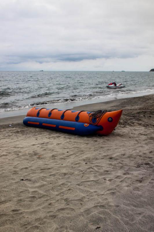 Inflable en la Playa, El Rodadero, Santa Marta, Ma...