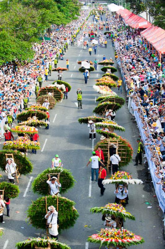 Desfile de Silleteros, Feria de las Flores, Medell...