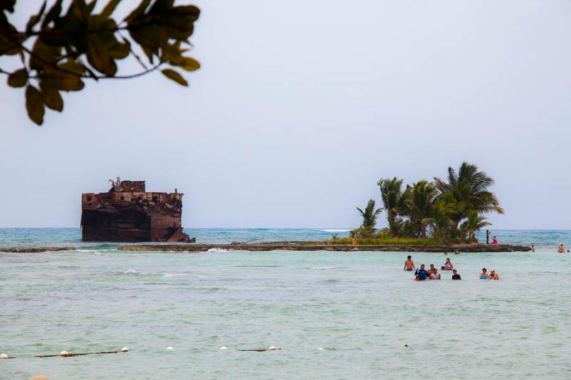 Playa Rocky Key, Isla de San Andres, Archipielago ...