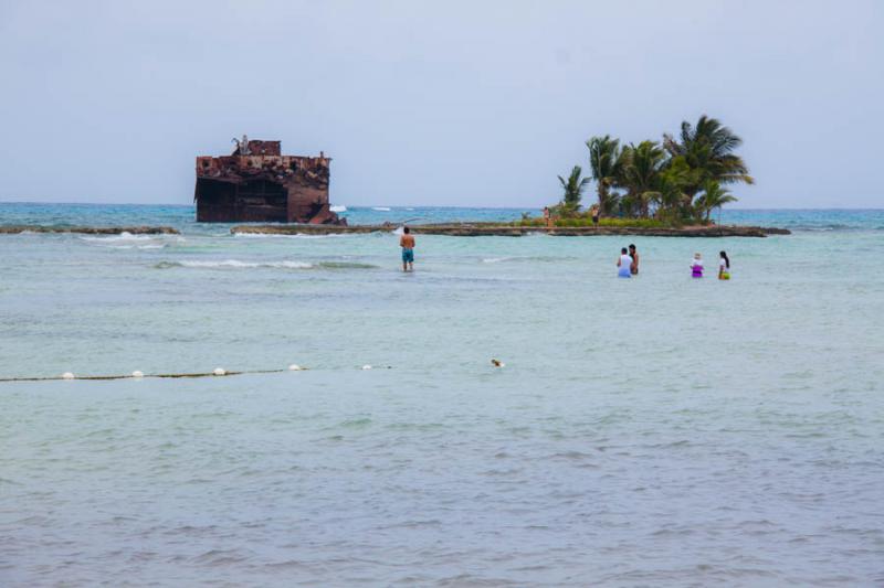 Playa Rocky Key, Isla de San Andres, Archipielago ...