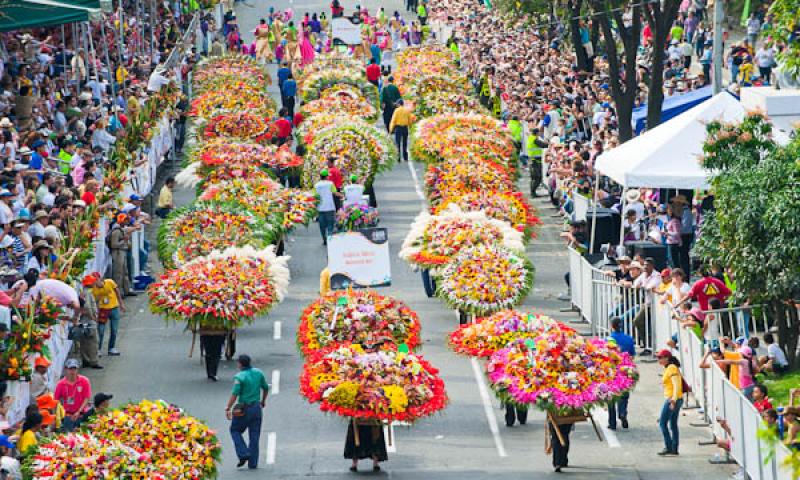 Desfile de Silleteros, Feria de las Flores, Medell...