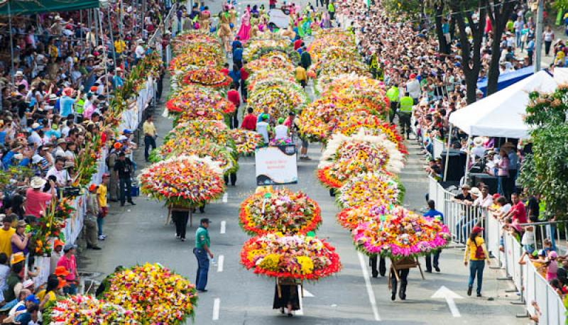 Desfile de Silleteros, Feria de las Flores, Medell...