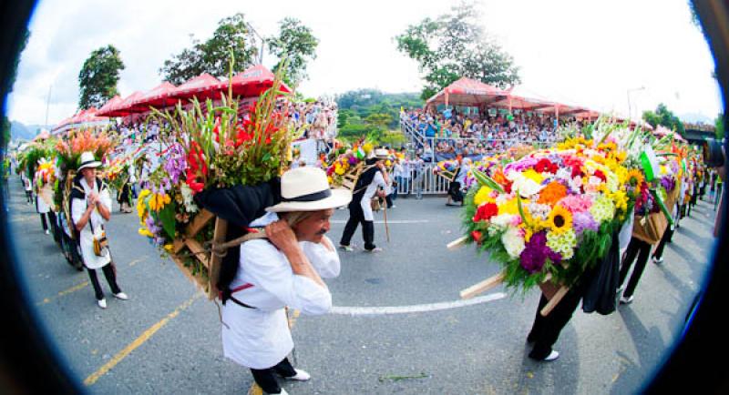 Desfile de Silleteros, Feria de las Flores, Medell...