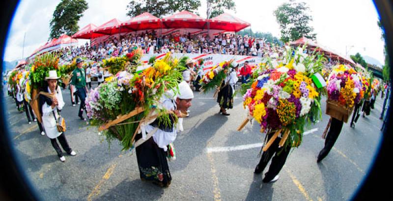 Desfile de Silleteros, Feria de las Flores, Medell...