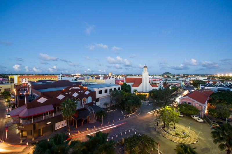 Main Street, Oranjestad, Aruba, Antillas Menores, ...