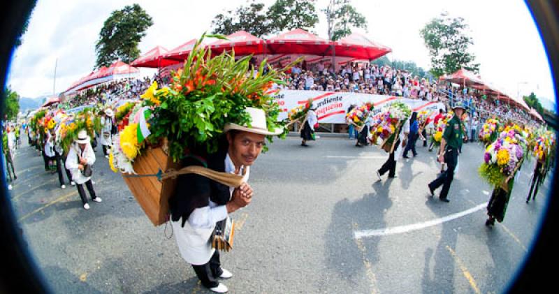 Desfile de Silleteros, Feria de las Flores, Medell...