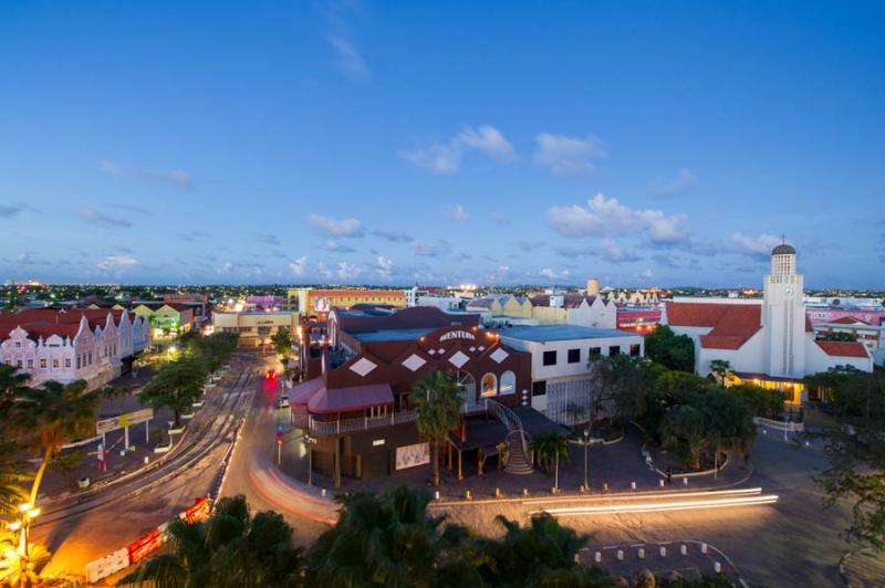 Main Street, Oranjestad, Aruba, Antillas Menores, ...