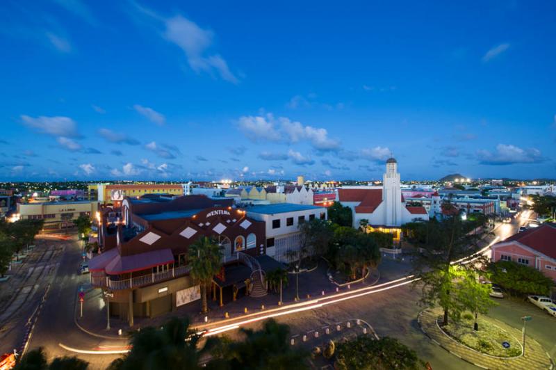 Main Street, Oranjestad, Aruba, Antillas Menores, ...