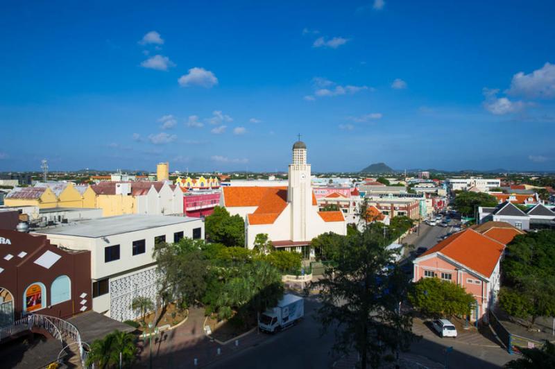 Main Street, Oranjestad, Aruba, Antillas Menores, ...