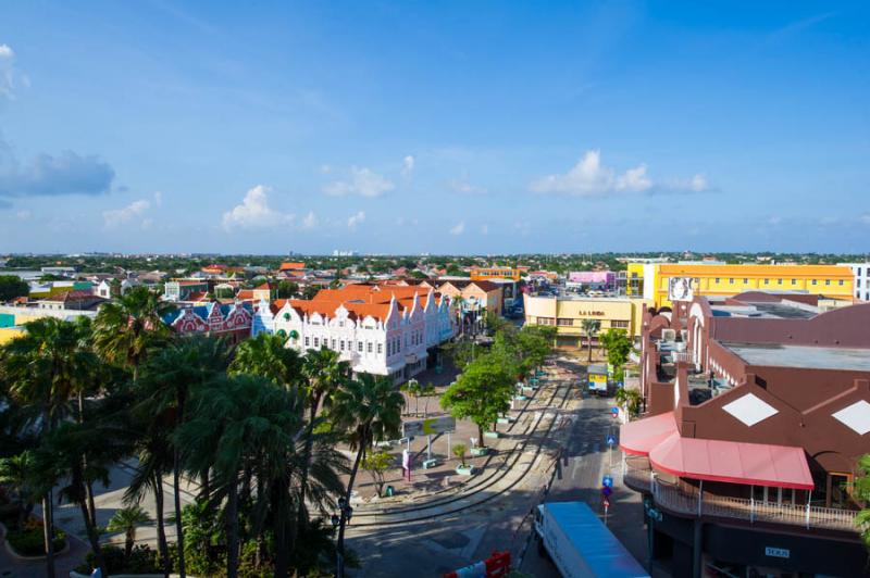 Main Street, Oranjestad, Aruba, Antillas Menores, ...