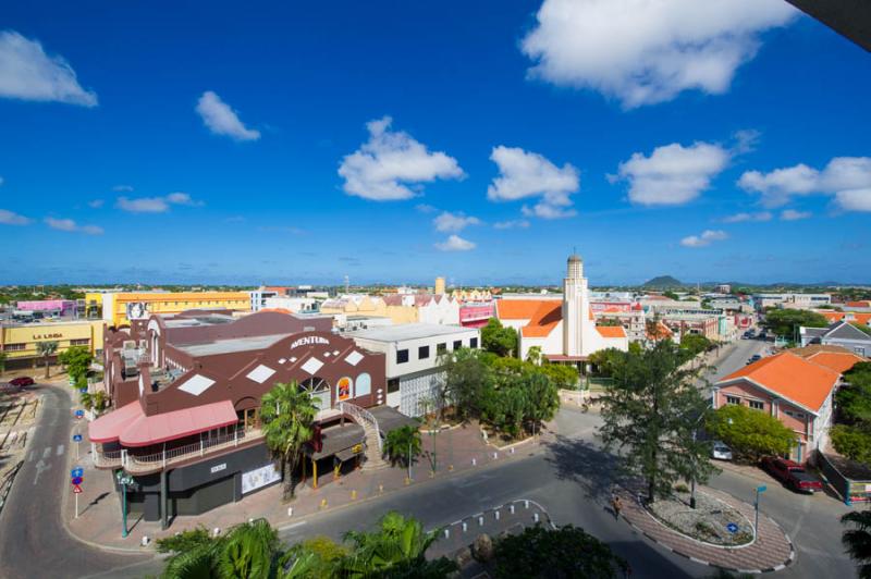 Main Street, Oranjestad, Aruba, Antillas Menores, ...