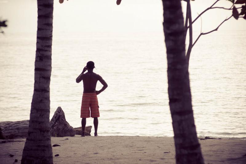 Hombre en Rincon del Mar, San Onofre, Sucre, Since...