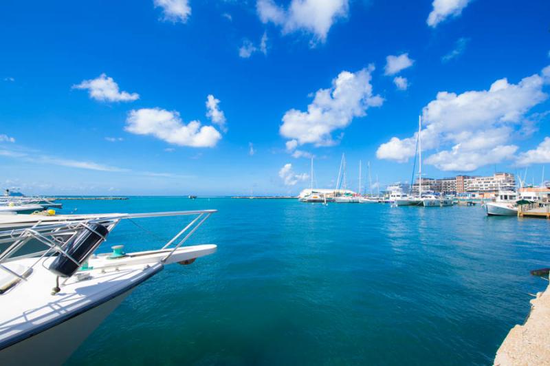 Puerto Deportivo, Oranjestad, Aruba, Antillas Meno...