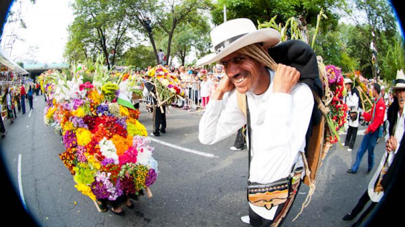 Desfile de Silleteros, Feria de las Flores, Medell...