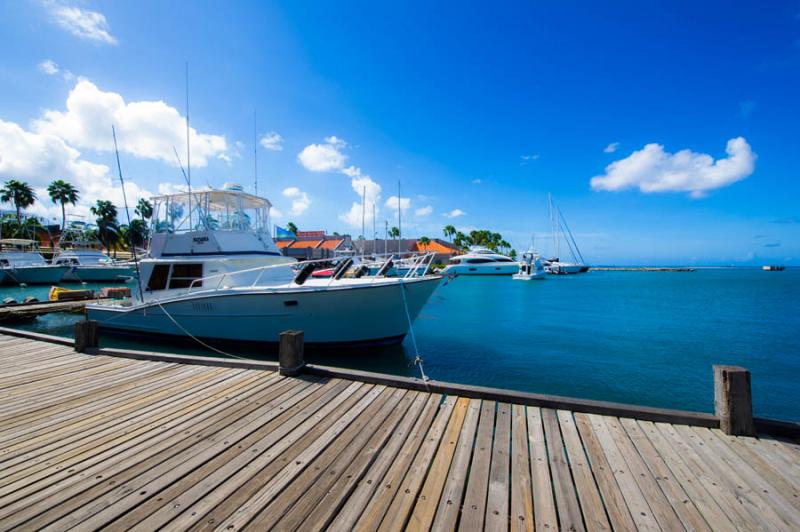 Puerto Deportivo, Oranjestad, Aruba, Antillas Meno...