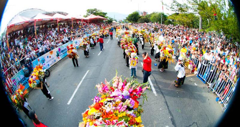 Desfile de Silleteros, Feria de las Flores, Medell...