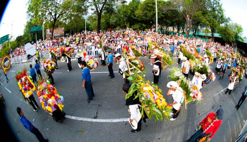 Desfile de Silleteros, Feria de las Flores, Medell...