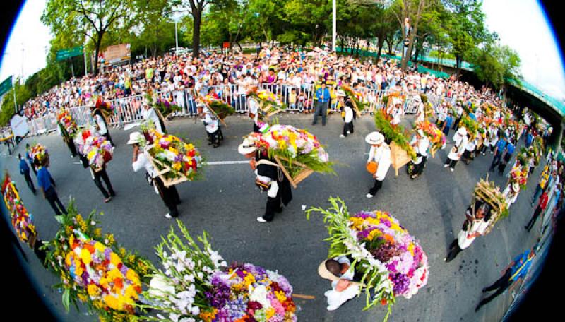 Desfile de Silleteros, Feria de las Flores, Medell...