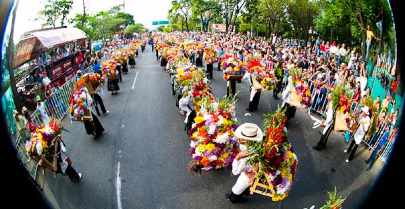 Desfile de Silleteros, Feria de las Flores, Medell...