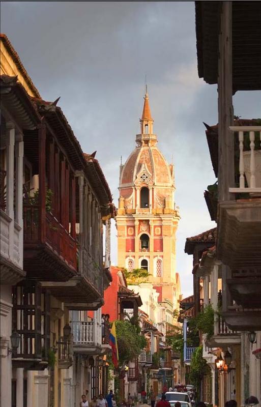 Iglesia Catedral, Ciudad Amurallada, Cartagena, Bo...